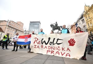 Prosvjed dostavljača Wolta u Zagrebu: Traže bolje uvjete i pravedniju zaradu