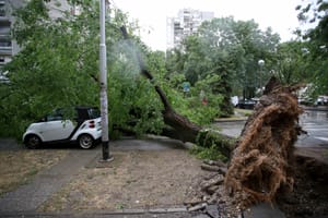 Snažno nevrijeme pogodilo Zagreb: Padaju stabla, oštećeni krovovi i automobili, Civilna zaštita zaprimila desetke dojava